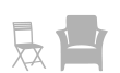 Icono sillas y sillones