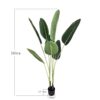 Planta artificial Ave del Paraíso. La Strelitzia es llamada popularmente ave del paraíso o flor del paraíso, perfecta para añadir un toque tropical y fresco a cualquier espacio. Su diseño realista aporta vida y naturalidad, ideal tanto para interiores como exteriores sin necesidad de mantenimiento. Disponible en www.kactusrepublic.com, con almacén en Castellón.