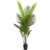 Planta artificial Palmera Pigmea 160CM. La Palmera Pigmea es una opción elegante y exótica que aporta un toque tropical a cualquier ambiente. Su diseño realista y detalles cuidados hacen que sea perfecta para decorar interiores y exteriores sin necesidad de mantenimiento. Ideal para crear espacios acogedores y llenos de vida. Disponible en www.kactusrepublic.com, con almacén en Castellón.