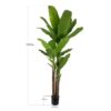 Planta Artificial Platanera 210 cm - Kactus Republic Impresionante planta decorativa ideal para hogares y oficinas, fabricada con materiales de alta calidad. Su diseño realista aporta un toque tropical y elegante a cualquier espacio. Perfecta para decoración en interiores en Castellón o cualquier lugar, disponible en Kactus Republic con envío online desde nuestro almacén en Valencia. Sin mantenimiento, resistente y fácil de limpiar.