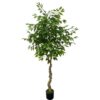 Planta Artificial Ficus 180 cm con hojas realistas y tronco robusto, ideal para decoración de interiores y grandes espacios. Kactus Republic.