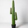 Planta artificial cactus Euphorbia 2 ramas 148 cm, diseño escultural y realista con detalles naturales, ideal para decoración de interiores y exteriores protegidos.