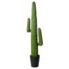 Planta artificial cactus Euphorbia 2 ramas 148 cm, diseño escultural y realista con detalles naturales, ideal para decoración de interiores y exteriores protegidos.