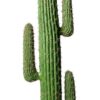 Planta artificial cactus Euphorbia 3 ramas 178 cm, diseño escultural y realista con detalles naturales, ideal para decoración de interiores y exteriores protegidos.