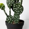 Planta Artificial Opuntia 53 cm ideal para decorar interiores y oficinas sin mantenimiento